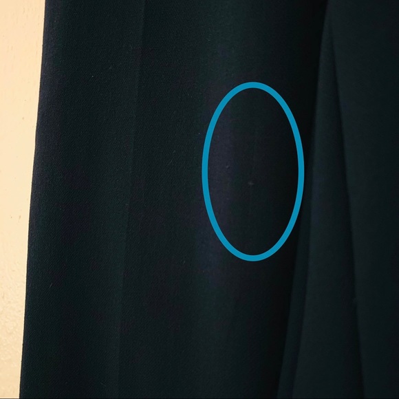 Old Navy Black and Blue Tuxedo Cropped Pant - Picture 8 of 9